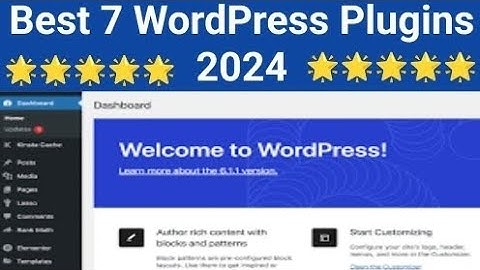 7 WordPress Plugins 2024 | install on all websites