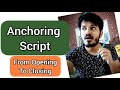 How to start anchoring in an event  emcee script  opening lines  closing lines  best tips