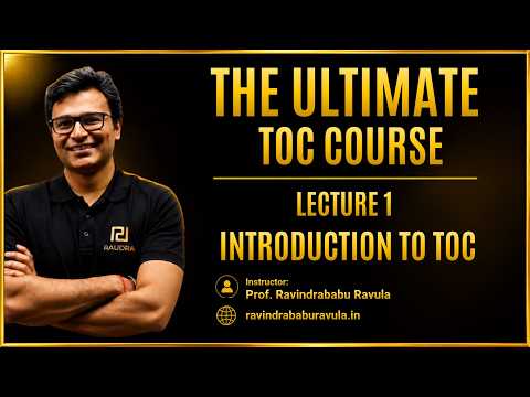 Theory of Computation | GATE CS - Prof. Ravindrababu Ravula on SyncStudy