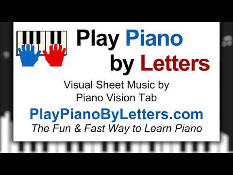 Learn to Play "Your Song" by Elton John | Play Piano by Letters (Intro & Verse)