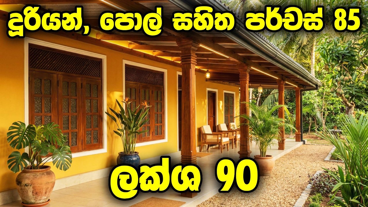 ලක්ෂ 90 න් පර්චස් 85 ක ඉඩමක් එක්කම ගෙයක් 😍 හෝමාගම රාගම පිලියන්දල නිට්ටඹුව | Best Property Deals