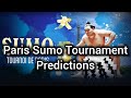 Прогнозы Турнир в Париже 2026 Сумо на русском (Paris Sumo Tournament Predictions)