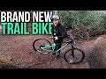 BUILDING AND RIDING A BRAND NEW TRAIL BIKE ON THE NEW FREERIDE LINE!!
