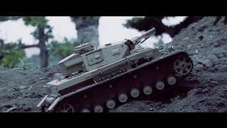 HENG-LONG 3858 RC Scale Model Tank, WWII German DAK Pz.Kpfw.IV Ausf.F-1 Remote Control Tank screenshot 5