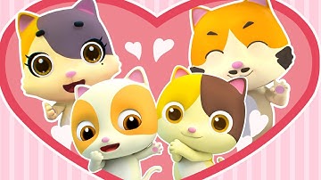 Con yêu cả nhà | Gia đình của mèo con | Nhạc thiếu nhi vui nhộn | BabyBus