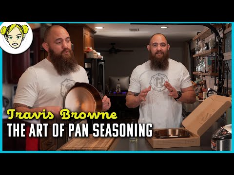 Travis Browne's Art of Pan Seasoning | Ronda's Kitchen #StayHome #WithMe