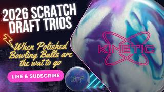 Track Kinetic Sapphire ice and  Polished Bowling Balls Work well on the New Kegel Glide oil