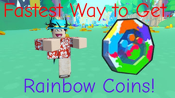 Fastest Way to Get Rainbow Coins in the New Pet Simulator X Update!