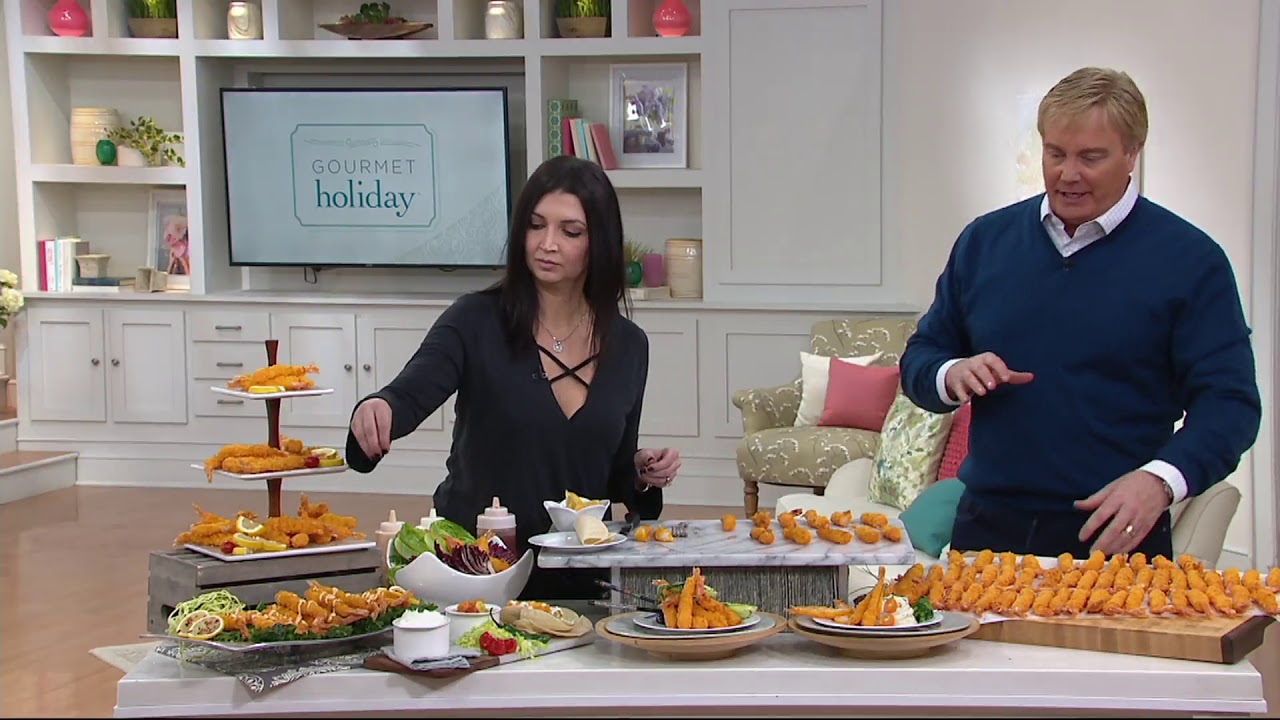 Egg Harbor 50 Piece Japanese Style Fried Shrimp on QVC YouTube