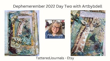 Dephemerember 2022 Day 2 with the prompts playing card, splatters and giraffe.