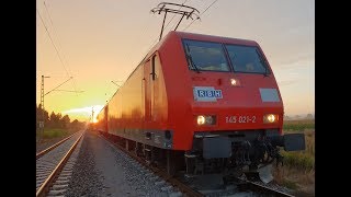 Führerstandsmitfahrt / Cabview BR 145 Frankenwaldbahn Bamberg -  Saalfeld