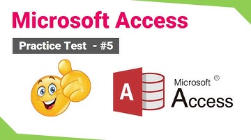 MS Access MCQ Quiz #5