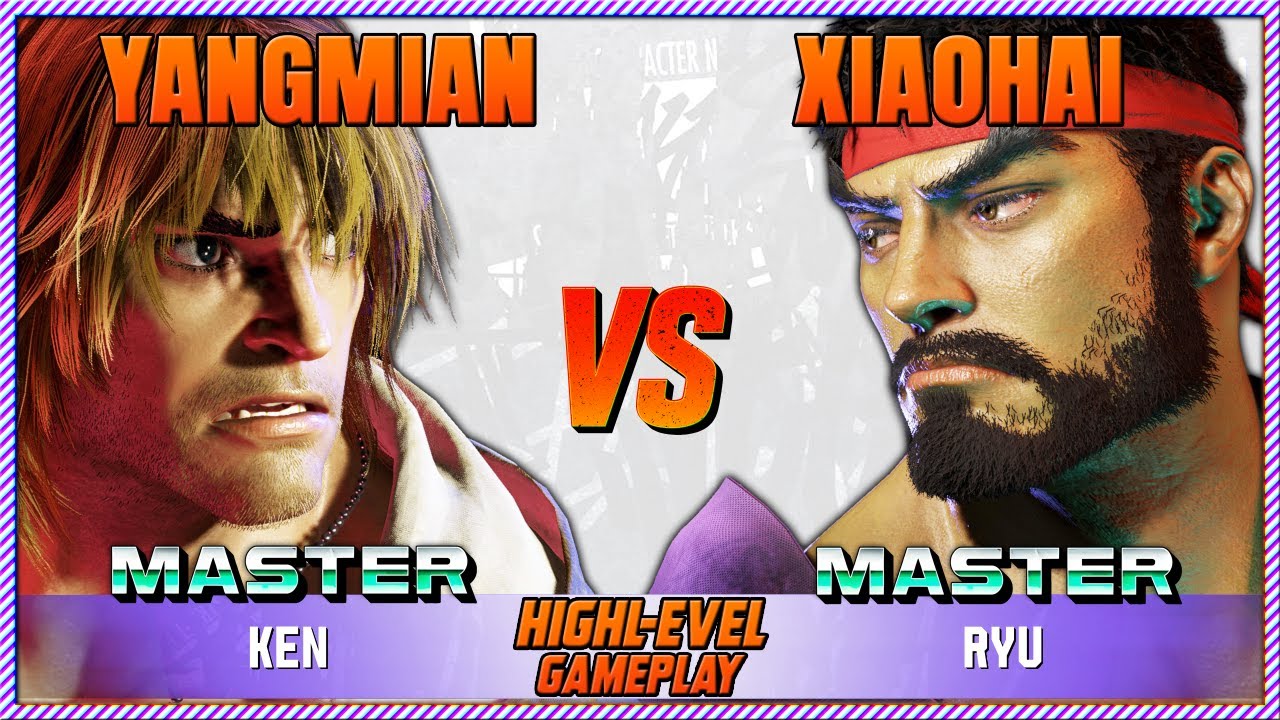 STREET FIGHTER 6 🔥 Yangmian (RYU) vs Xiaohai (KEN) 🔥 High Level SF6 Gameplay