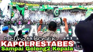 Kapolrestabes Sby kagum Melihat Aksi dan Chant Bonek di Tribun Green Nord | Persebaya vs Persija