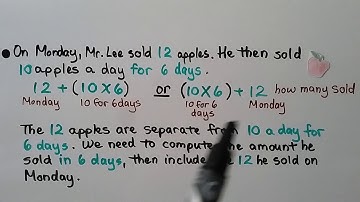 5th Grade Math 1.10, Numerical Expressions from Words