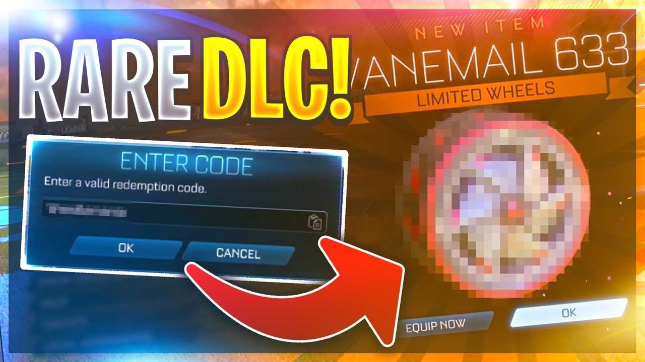 new rocket league codes