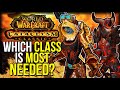 Cataclysm classic  how in demand will your class be