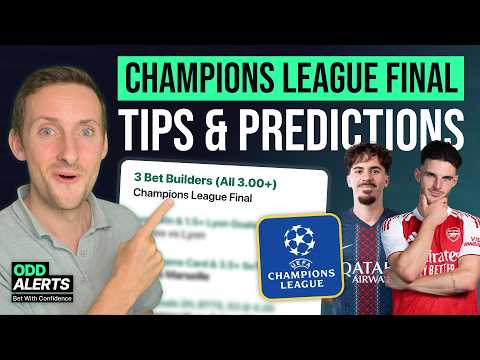 Video Champions League Final Predictions: Can Arsenal Stop PSG?! (Football Predictions & Betting Tips)