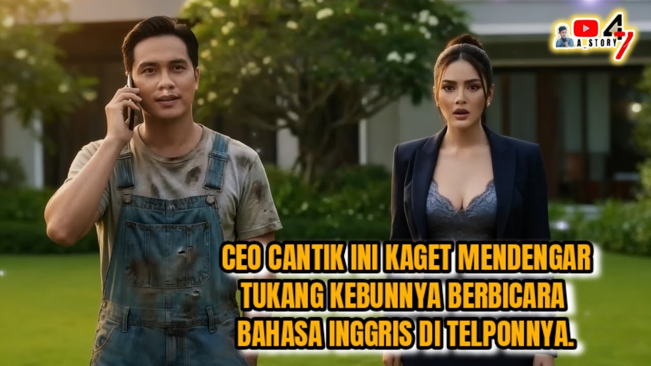 Kisah CEO cantik ini kaget mendengar tukang kebunnya berbicara bahasa inggris di telponnya.
