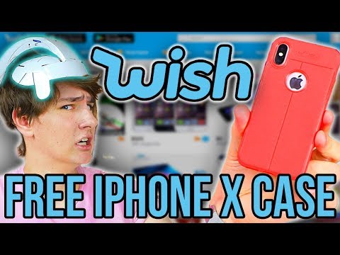 Free iPhone X Case - Buying 5 Wish Tech Items