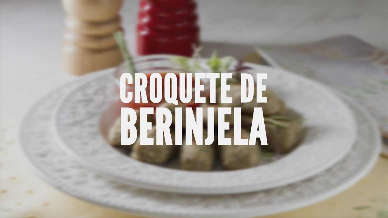 CROQUETE DE BERINJELA RECEITAS SAUDÁVEIS LUCILIA DINIZ