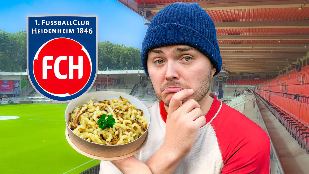 KRANK!! Stadionessen in Heidenheim testen  🍝