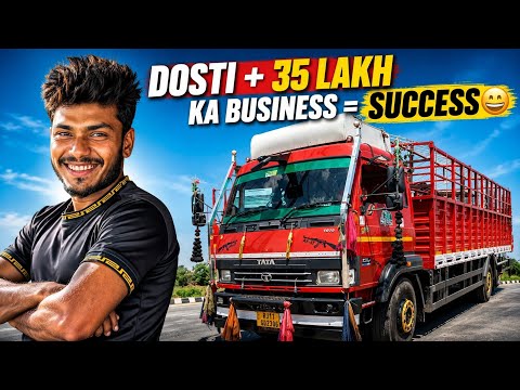 Zindagi ke मज़े हो तो SONU भाई जैसे😎🔥Truck Business With Tata LPT 1816 BS6 PHASE 2 truck