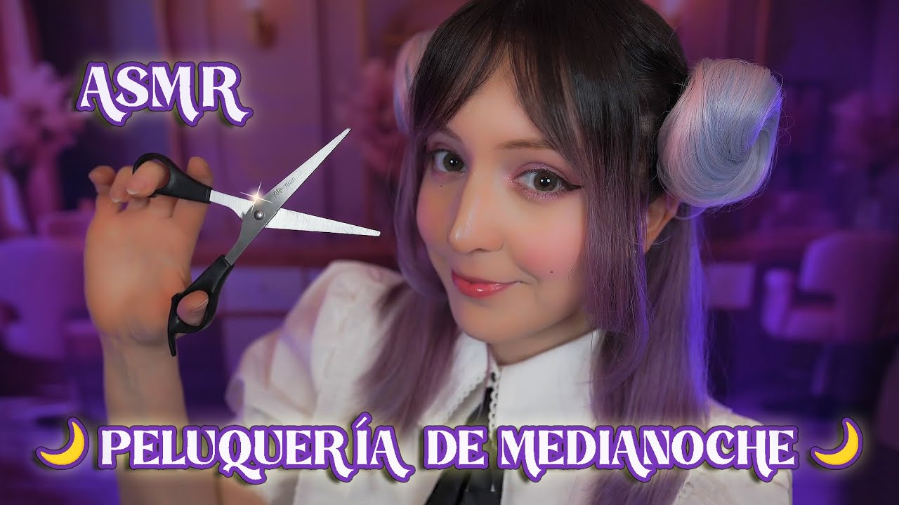 ⭐ASMR 1 Hora de Peluquería de Medianoche 🌙 Tratamiento Capilar + Corte, Lavado y Masaje para Dormir