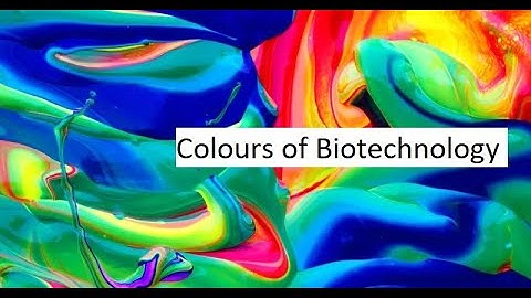Learn about the Colours of Biotechnology (5 Minutes Microlearning)