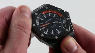 Audemars Piguet Royal Oak Offshore Diver 15707CE.OO.A002CA.01 Luxury Watch Review