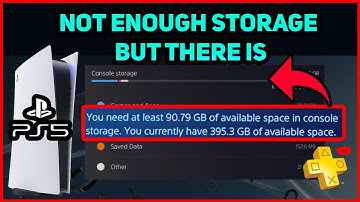 PS5 NOT ENOUGH STORAGE BUT THERE IS EASY FIX!