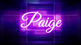 WWE: Paige Custom Titanron 2026 STARS IN THE NIGHT