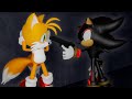 Tails attacked by Shadow The Hedgehog - Sonic And Tails - Sad Ending ( FNF Animation)
