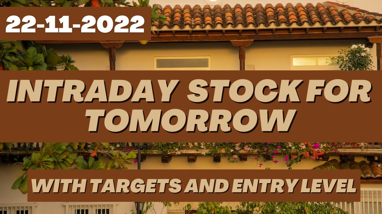 22-11-2022 | Intraday Stocks | Ramco Cement | Stock for tomorrow | Market Prediction | 