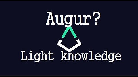 The The Augur(RFP) Information, history  : predictive,wisdom of crowd,Gambling