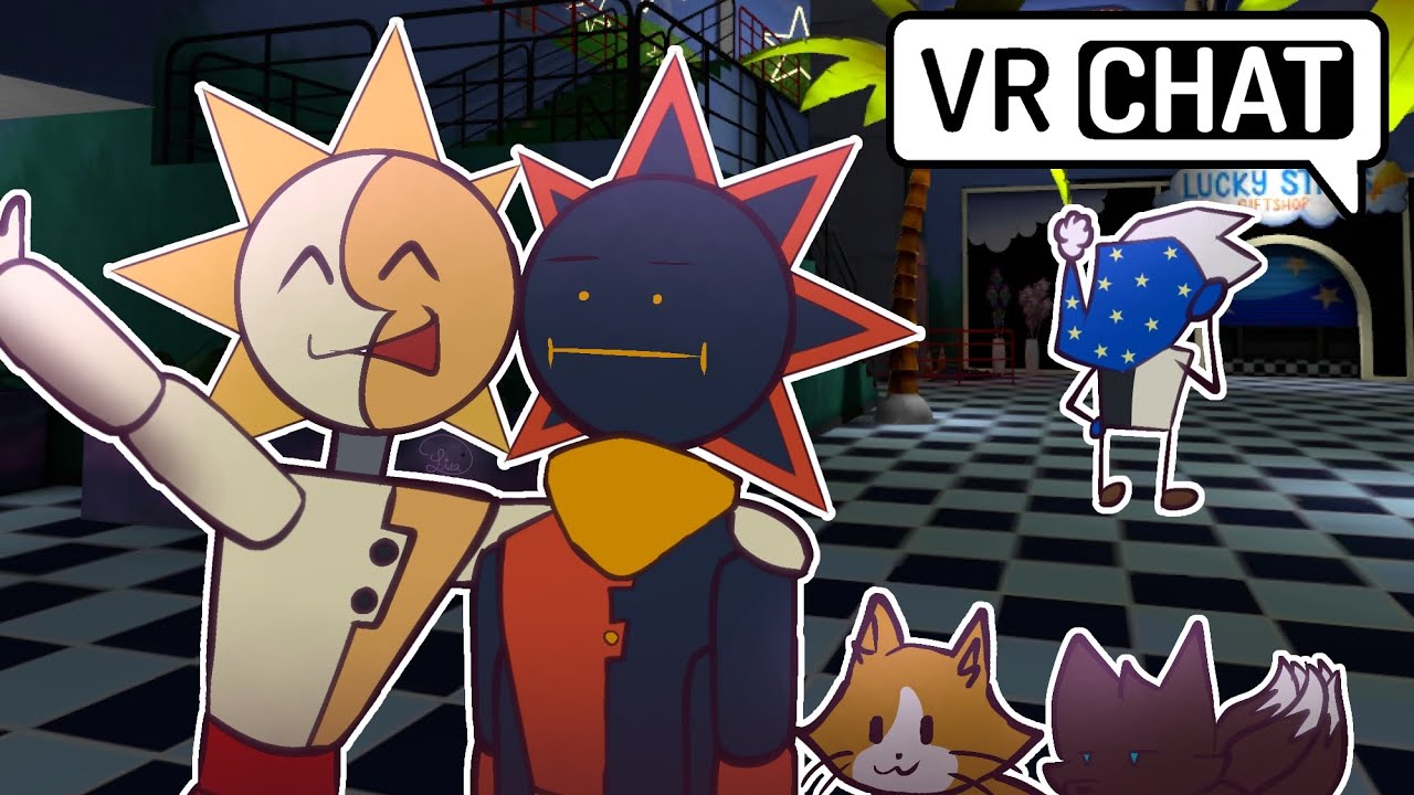 Equinox gets a tour in Vrchat [ The Cosmic Entity Stars ] - YouTube