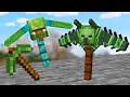 Minecraft but there are Zombie Pickaxes...