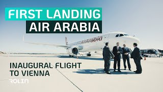 Air Arabias Erstflug nach Wien