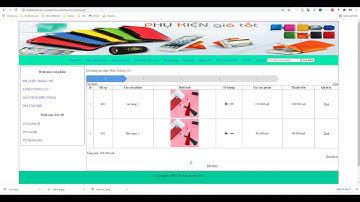 Bài 33 : Thanh quá trình thanh toán | PHP CSS Mysqli