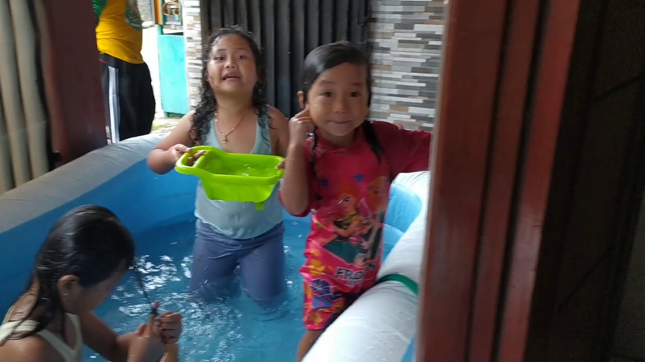 Berenang pakai kolam  renang  karet Best  Way  YouTube
