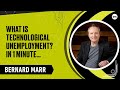 What is Technological Unemployment? Simple Explanation In 1 Minute