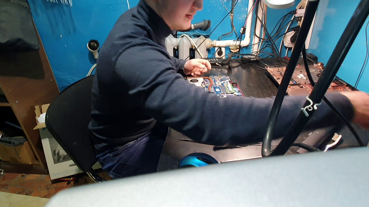 Ремонт ноутбуков, профилактика - YouTube