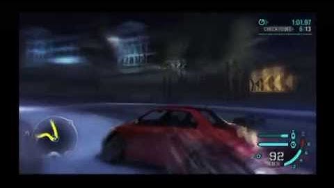 Need for Speed Carbon Collectors Edition challenge - Checkpoint - Gold