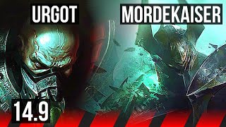 URGOT vs MORDEKAISER (TOP) | 68% winrate, 10/3/6 | BR Master | 14.9