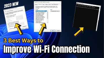 3 Best way to Improve WiFi connection on PC/Laptop (2023)