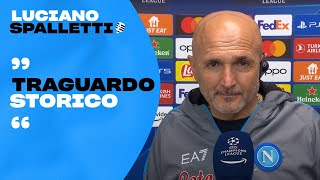 "FORZA NAPOLI!" Napoli vs Eintracht 3-0 | UEFA Champions League | Intervista a Spalletti