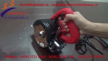 Hướng dẫn sử dung máy cắt rãnh tường 1 lưỡi 8110