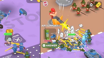 Army Commander - Conquering Towers 3D - Gameplay - Walkthrough - (Android)