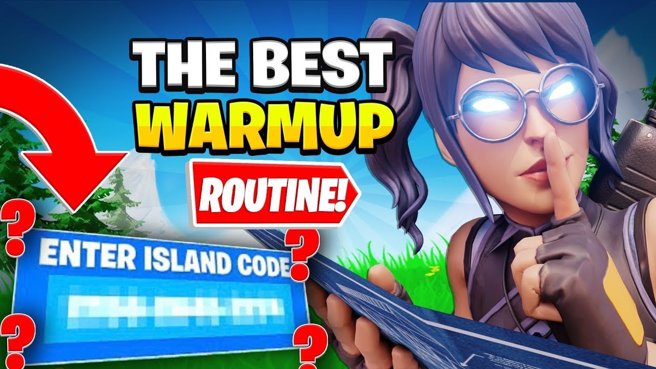 Fortnite Morning Routine My warmup routine on FORTNITE - YouTube