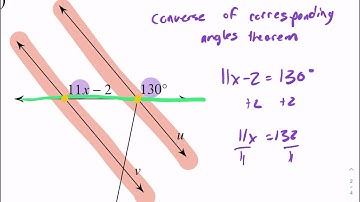 Kuta Tutorial: proving lines parallel